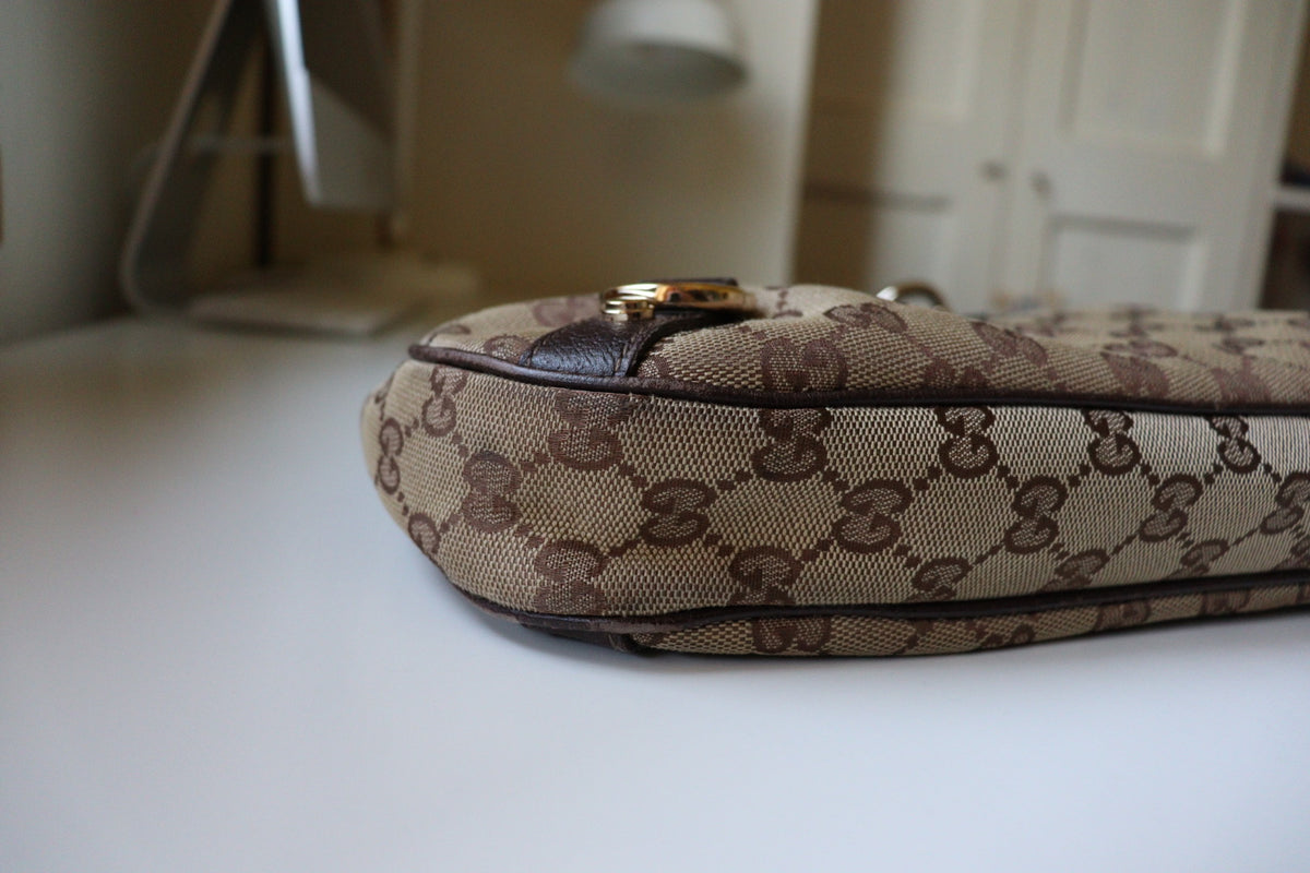 Gucci Abbey D ring in cavas modello Large