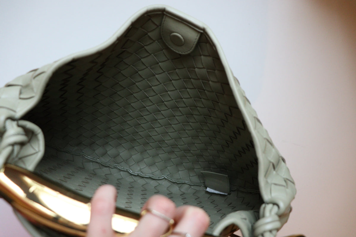 Bottega Veneta Sardine large color Travertine