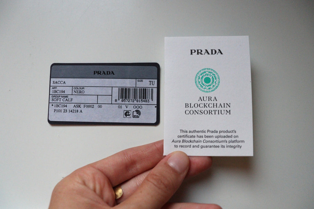 Prada Arquè nera con corredo completo