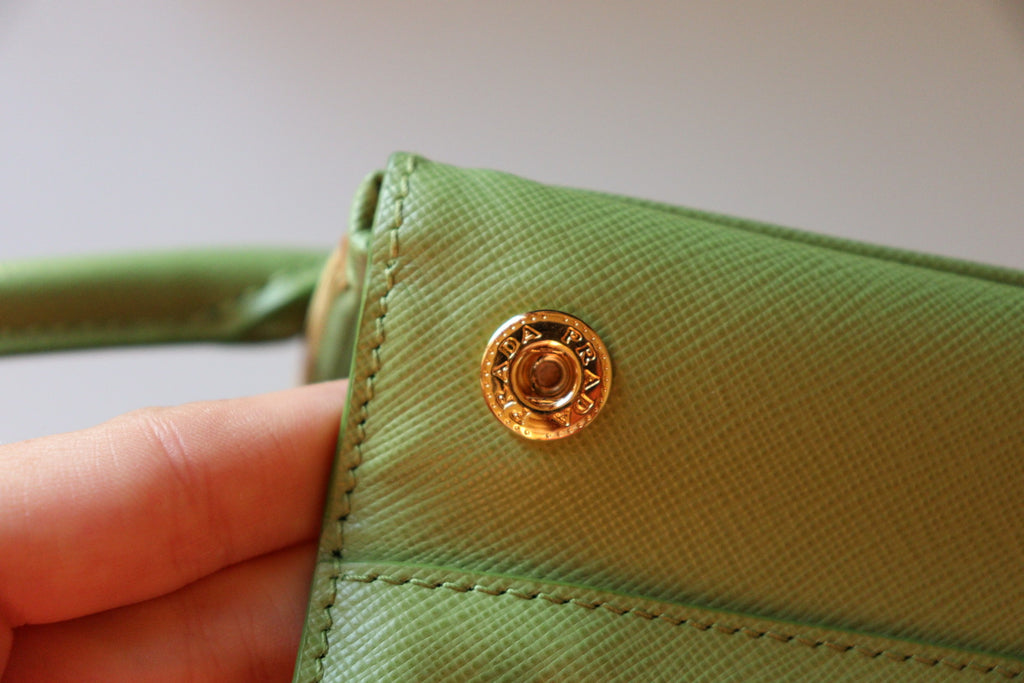 Prada Galleria Mini in pelle saffiano (color originale Prato)