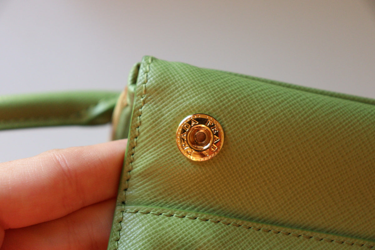 Prada Galleria Mini in pelle saffiano (color originale Prato)