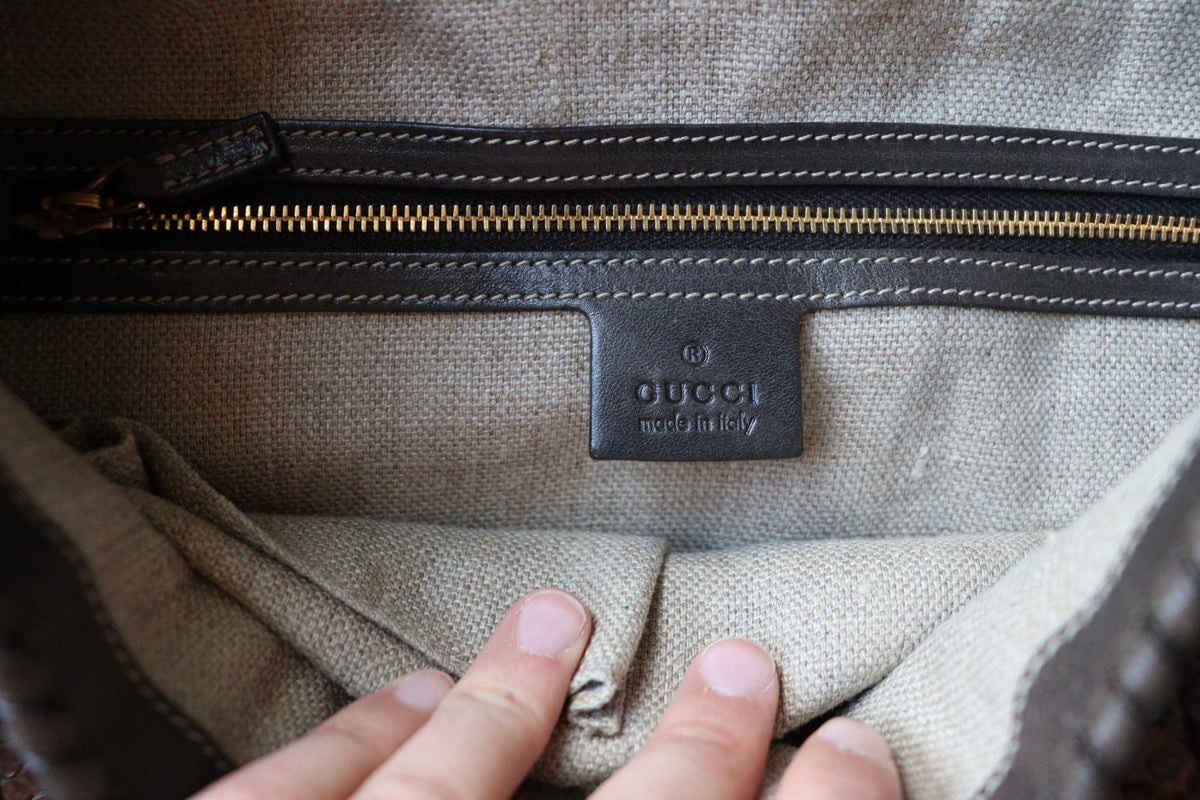 Gucci Jackie Large – Edizione d’Archivio Tom Ford in Pitone con Nappe in Bambù