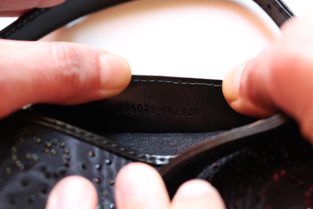 Gucci Jackie mini 1961 Crystal Monogram nera con corredo completo