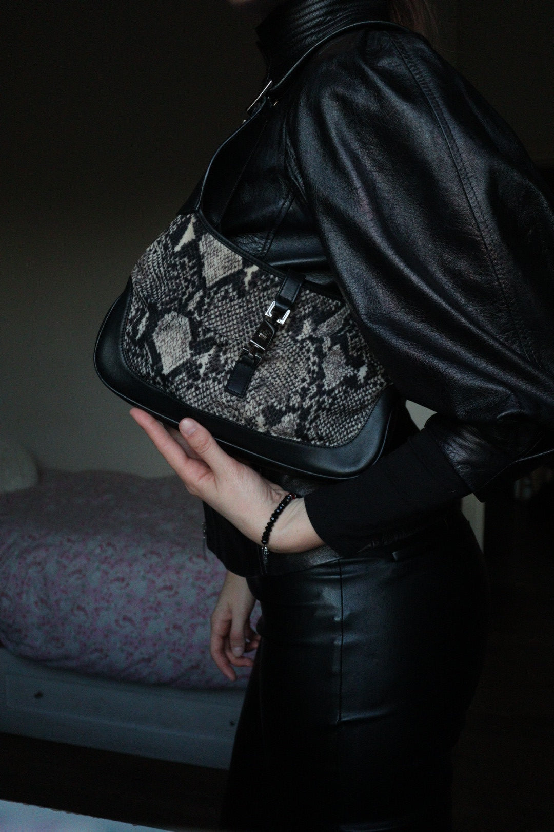 Gucci Jackie era Tom Ford snake print