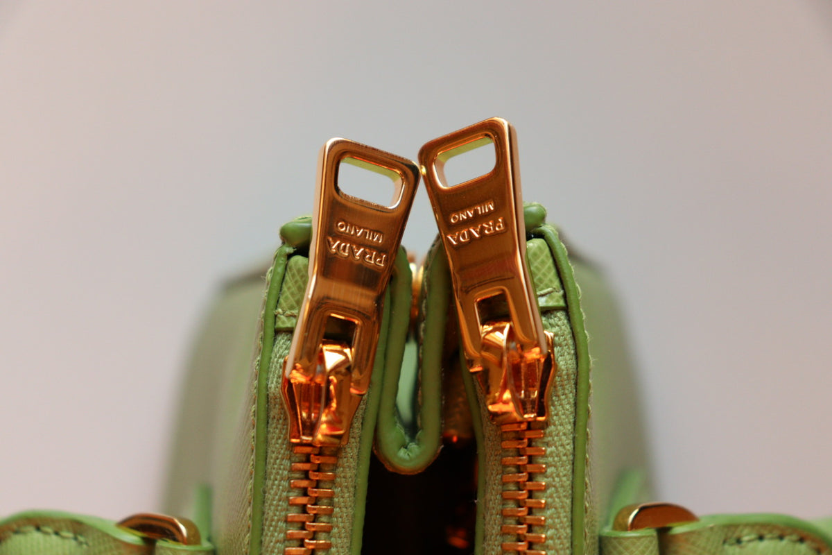 Prada Galleria Mini in pelle saffiano (color originale Prato)