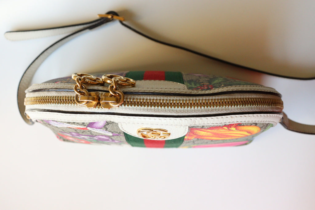 Gucci Ophidia Small Dome Flora Crossbody