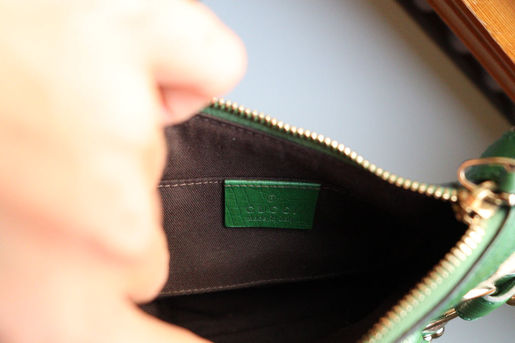 Gucci Mini Horsebit Chain – Tom Ford Era (Monogram GG & Verde)