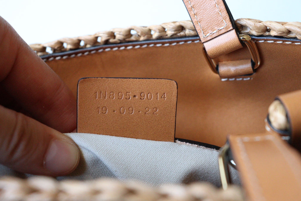 Borsa Tote in paglia di Etro