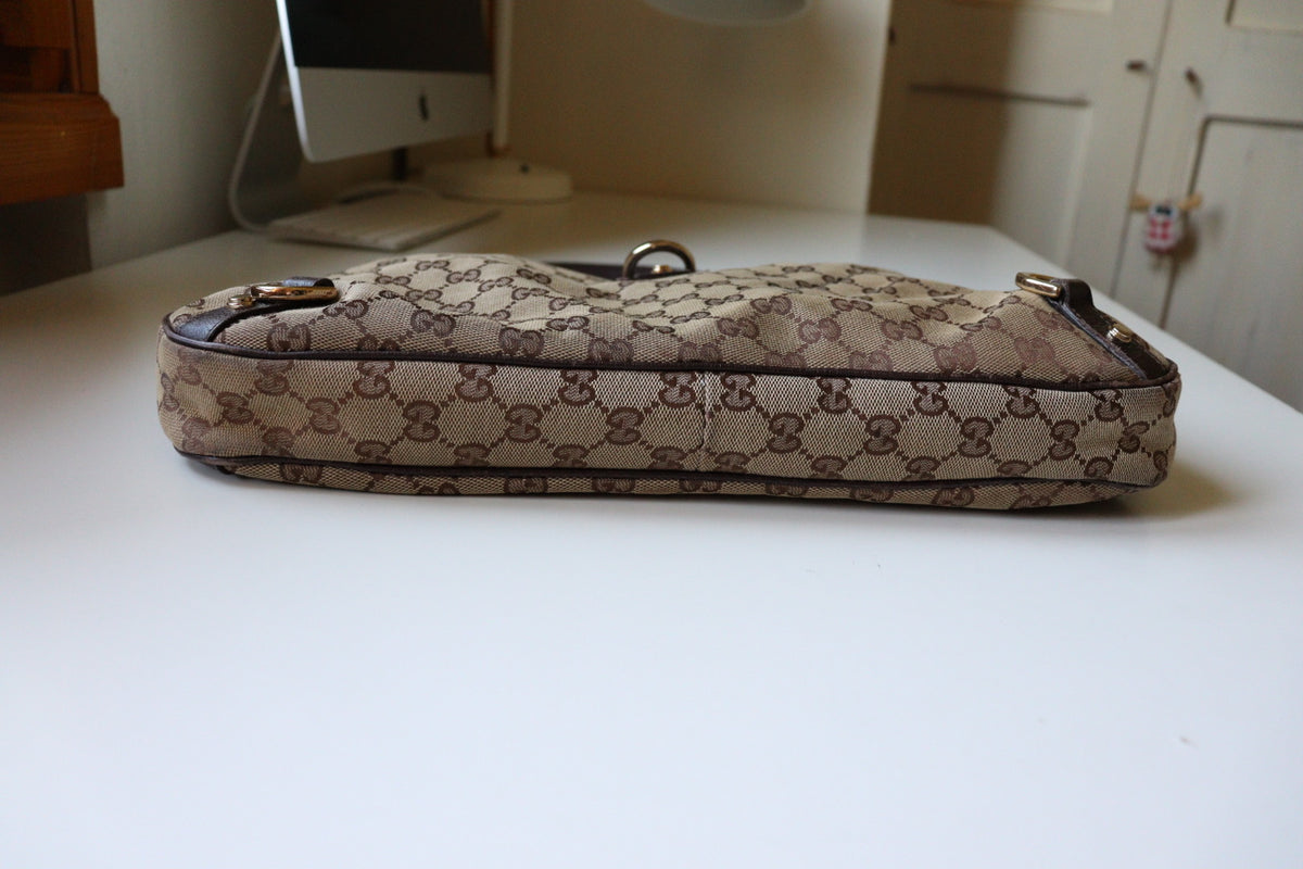 Gucci Abbey D ring in cavas modello Large