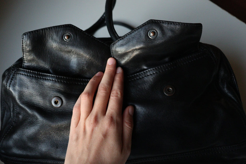 Prada Bowling Vintage anni 90 in nappa