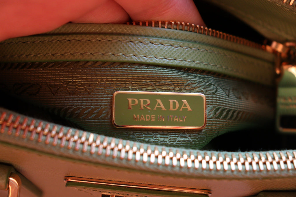 Prada Galleria Mini in pelle saffiano (color originale Prato)
