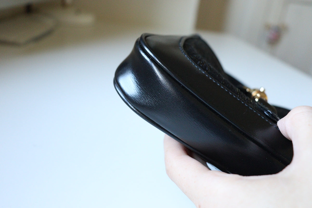 Gucci Jackie mini 1961 Crystal Monogram nera