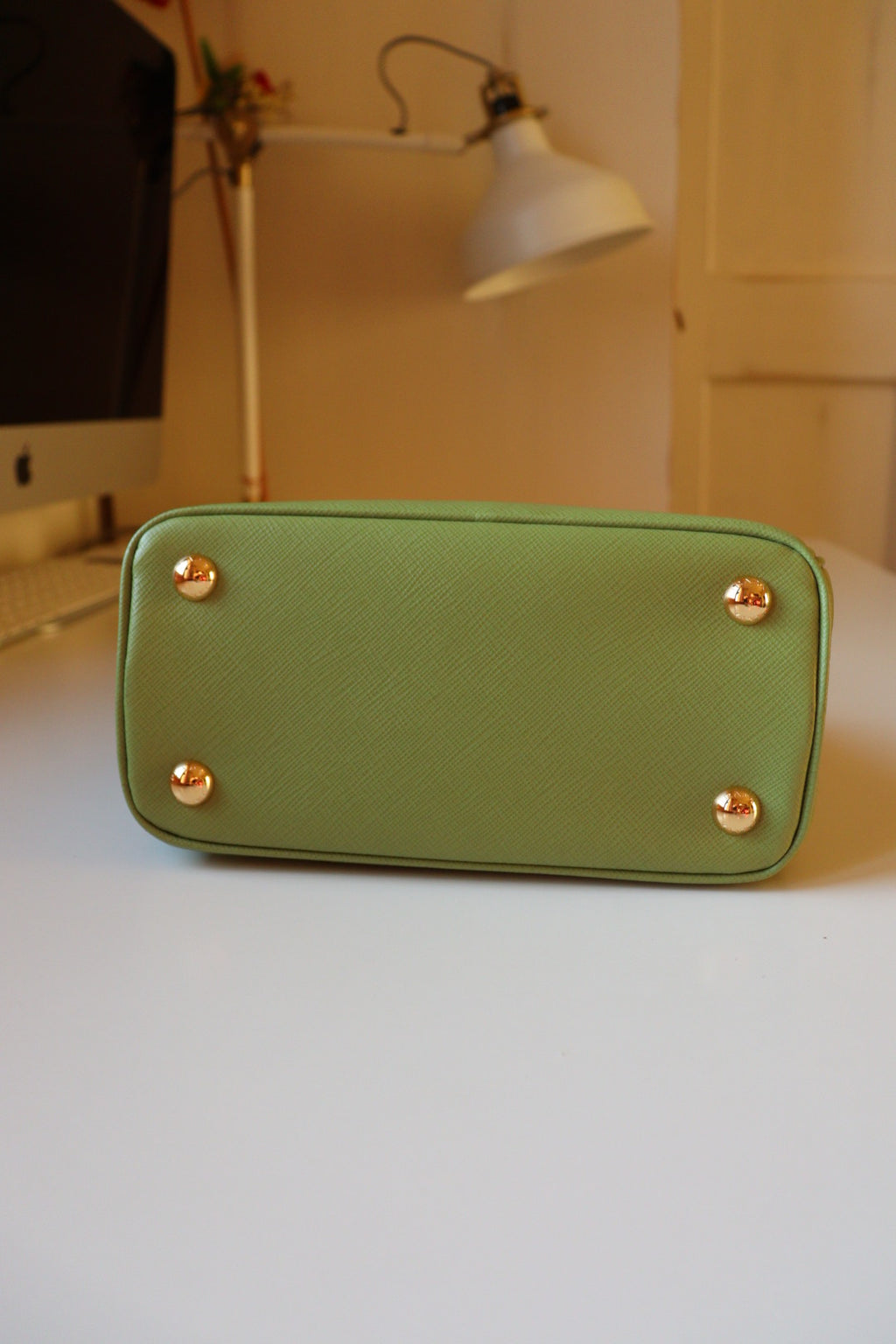 Prada Galleria Mini in pelle saffiano (color originale Prato)