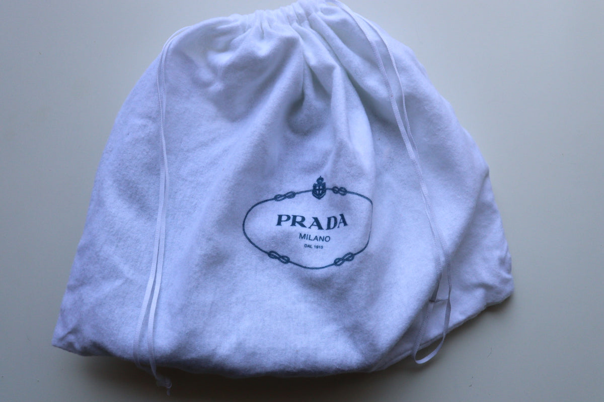 Prada Re edition in pelle saffiano verde (nuova!)