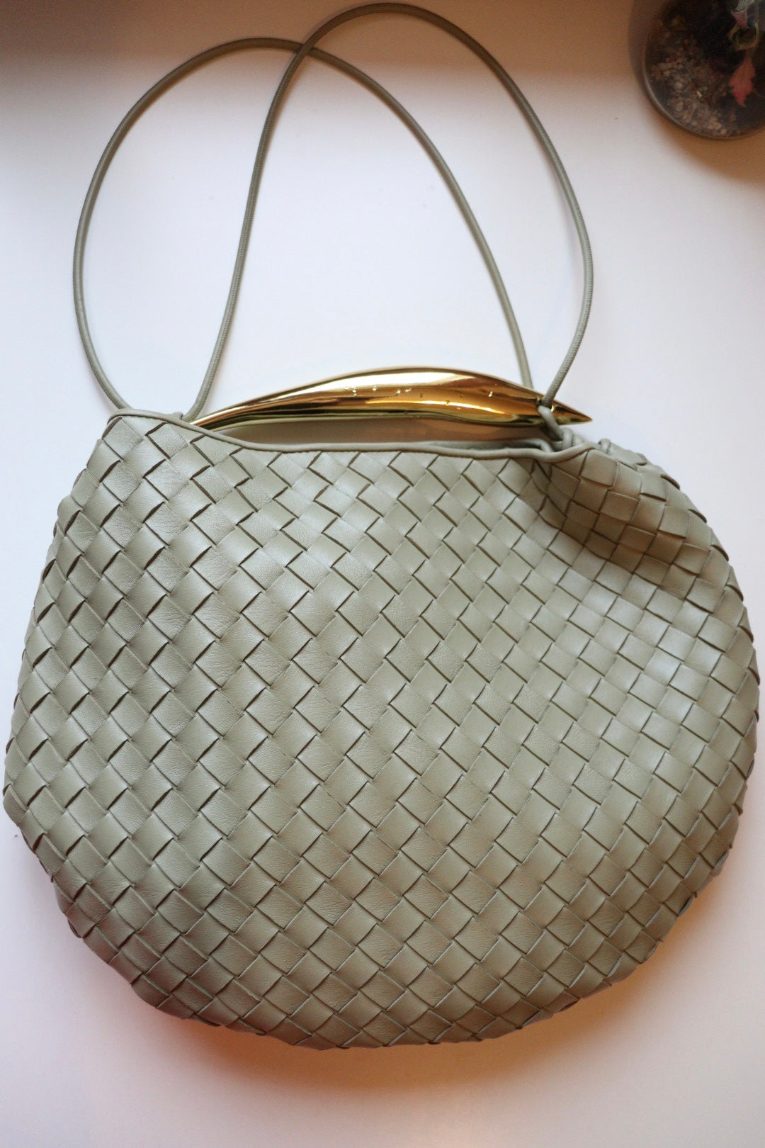 Bottega Veneta Sardine large color Travertine