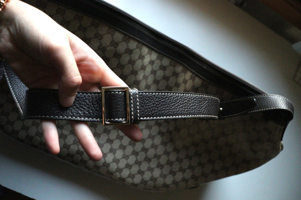 Borsa da viaggio Gucci in canvas GG beige