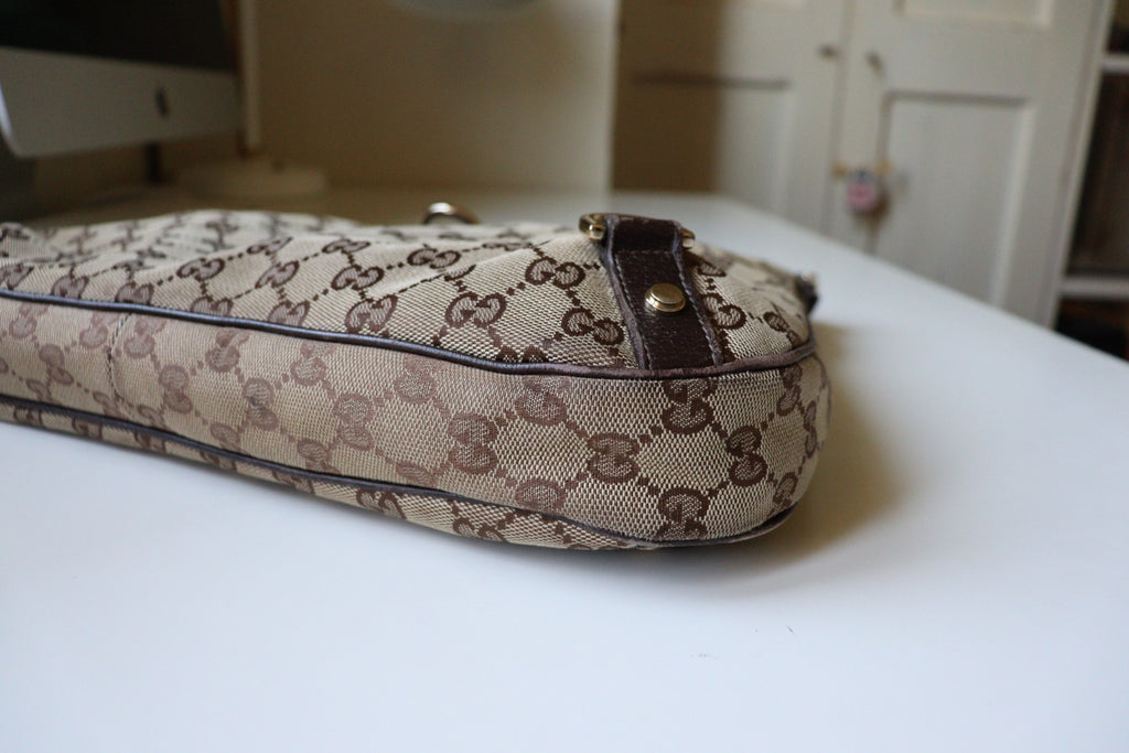 Gucci Abbey D ring in cavas modello Large