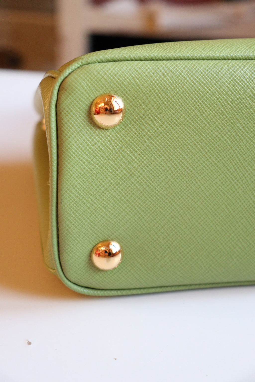 Prada Galleria Mini in pelle saffiano (color originale Prato)