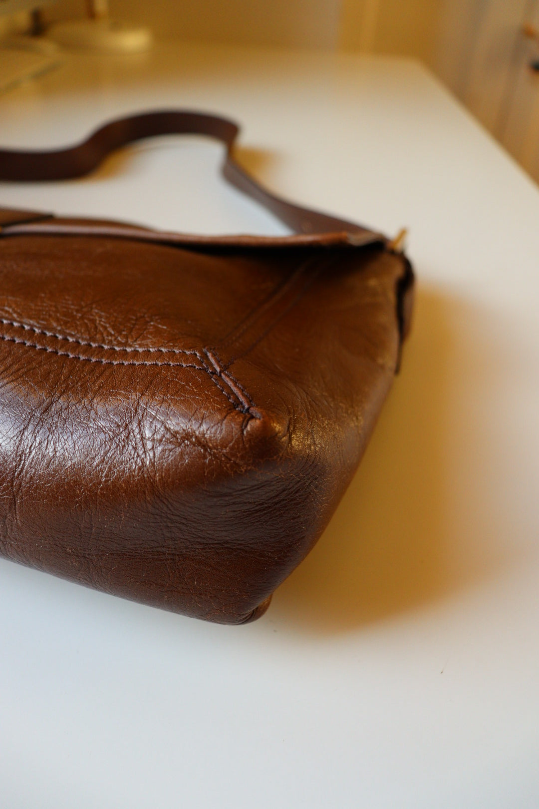 Fendi Baguette Large marrone in condizioni eccellenti