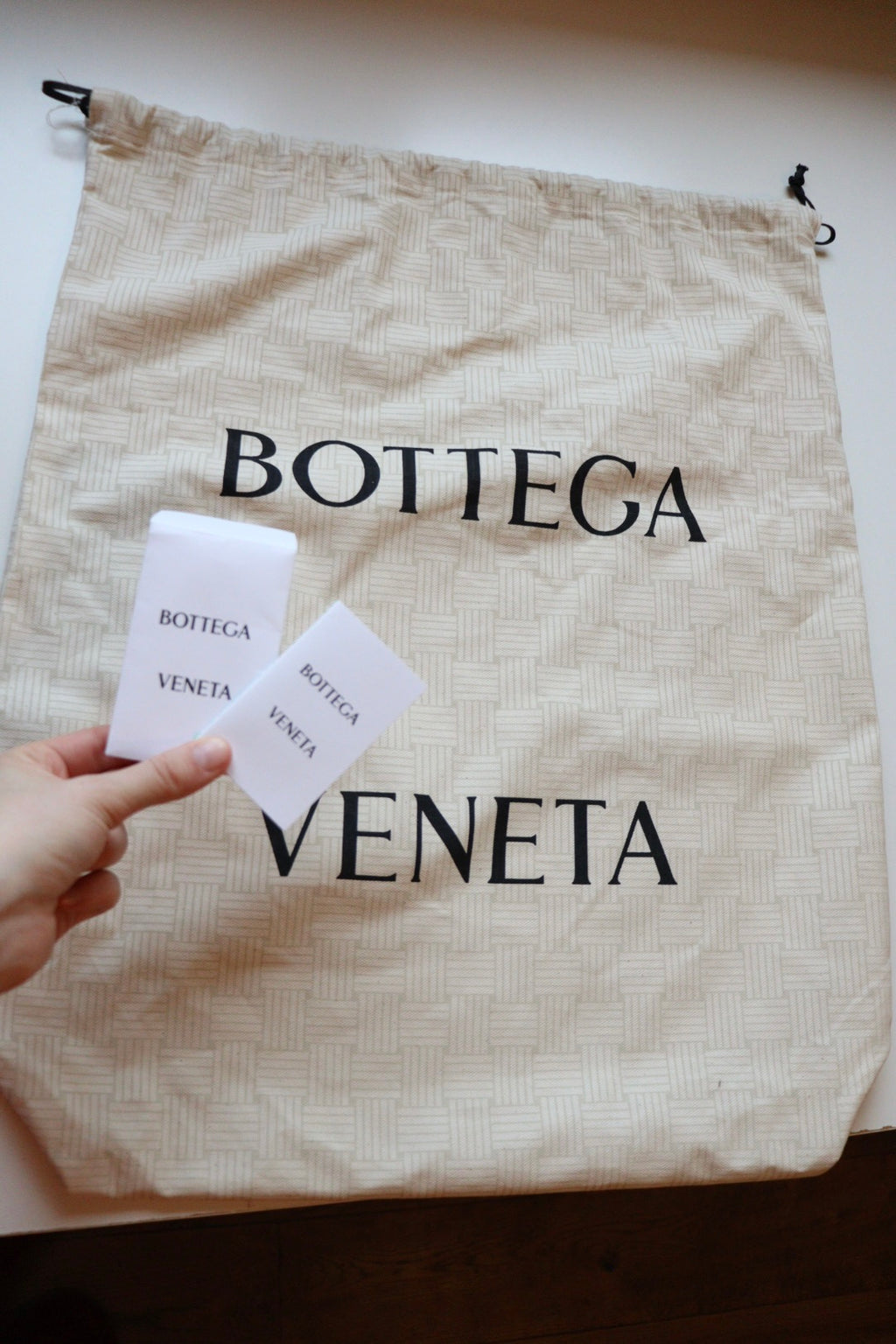 Bottega Veneta Sardine large color Travertine