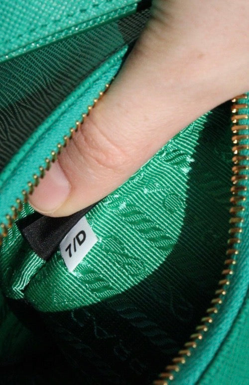 Prada Re edition in pelle saffiano verde (nuova!)
