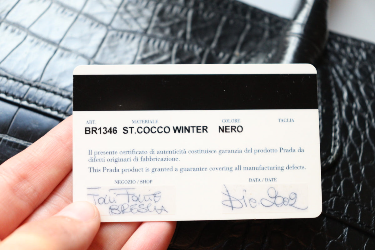 Rarissimo Bauletto Prada in pelle stampa Cocco