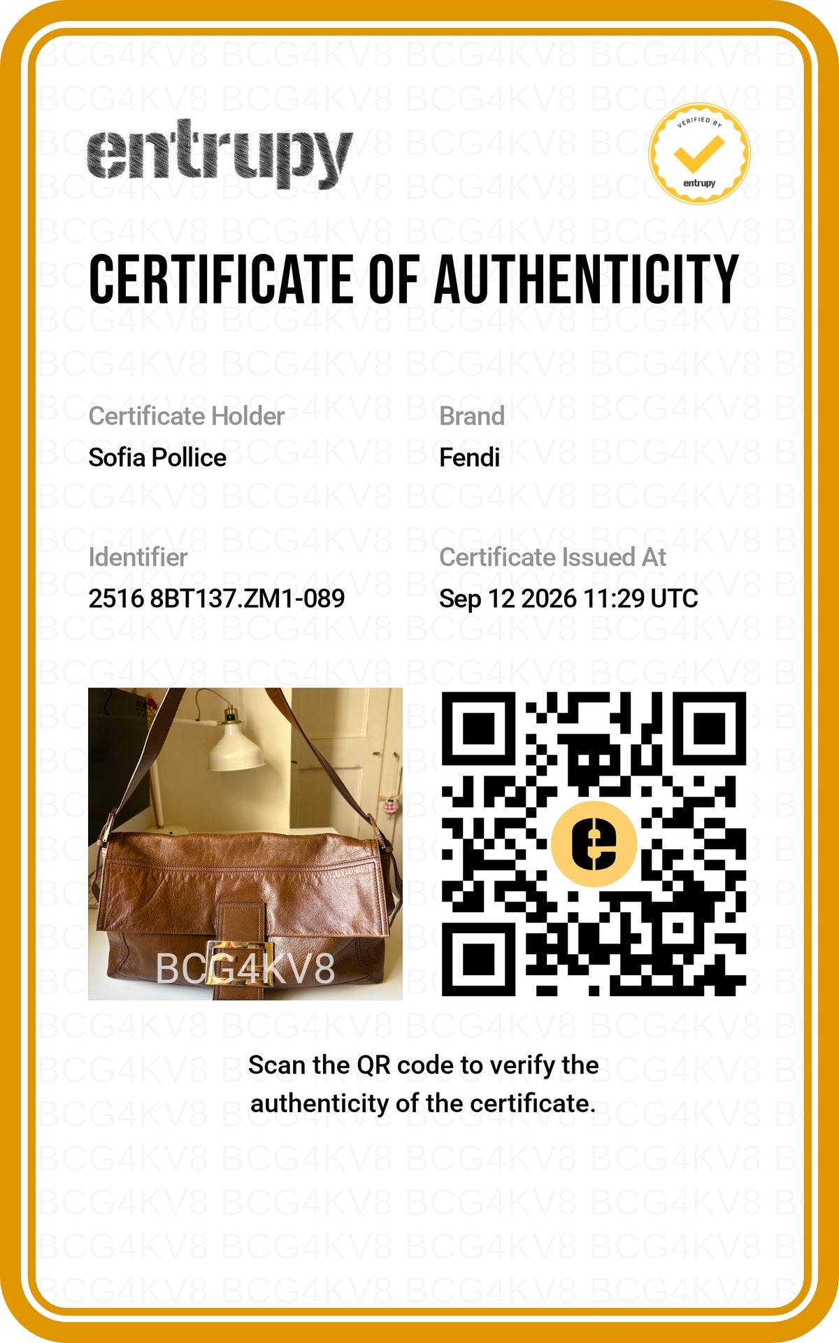 Fendi Baguette Large marrone in condizioni eccellenti