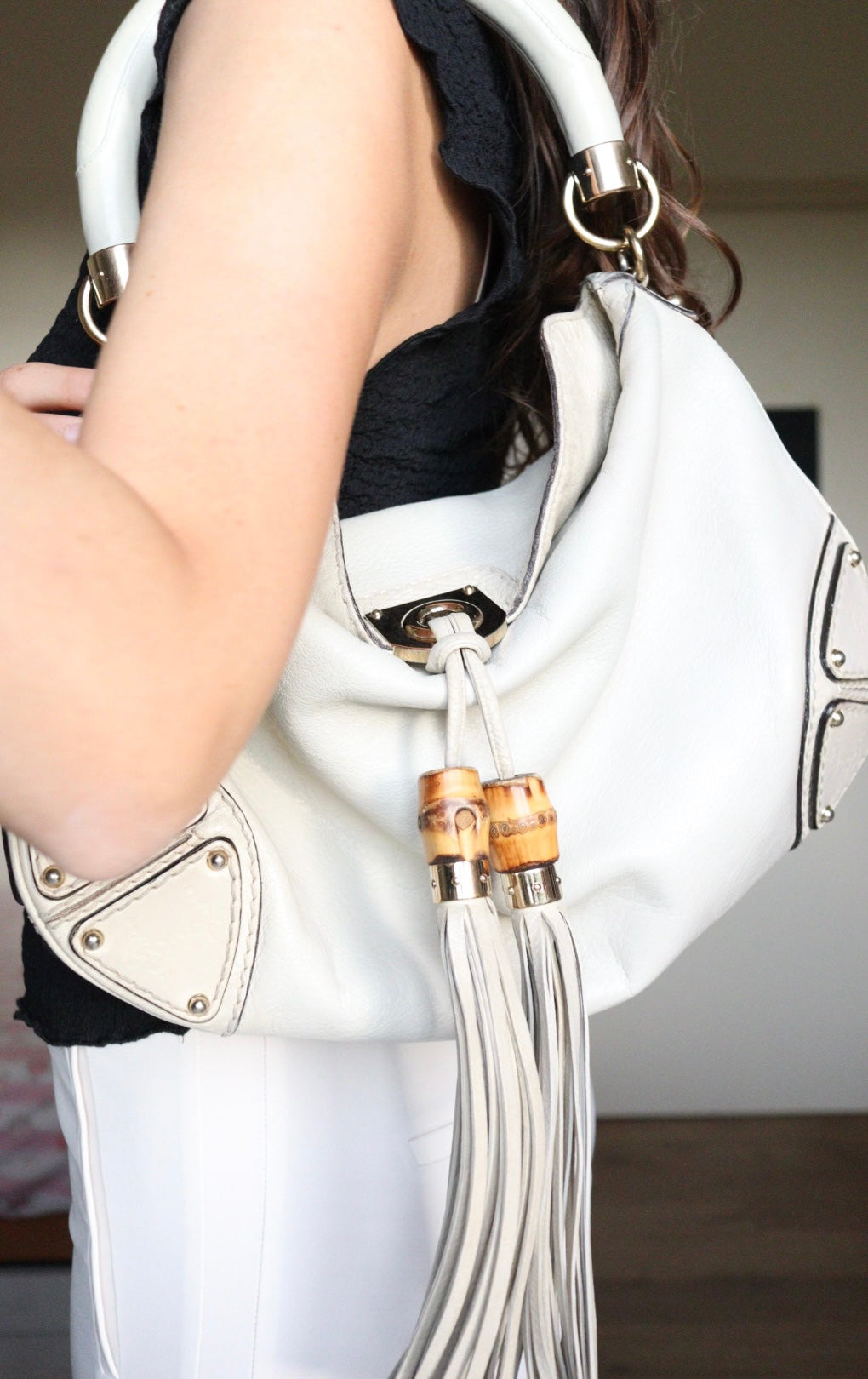 Gucci Indy color avorio