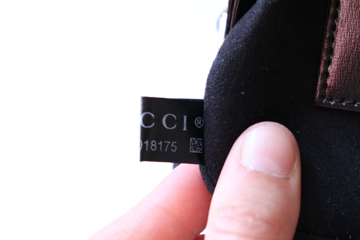 Gucci Jackie mini 1961 Crystal Monogram nera con corredo completo