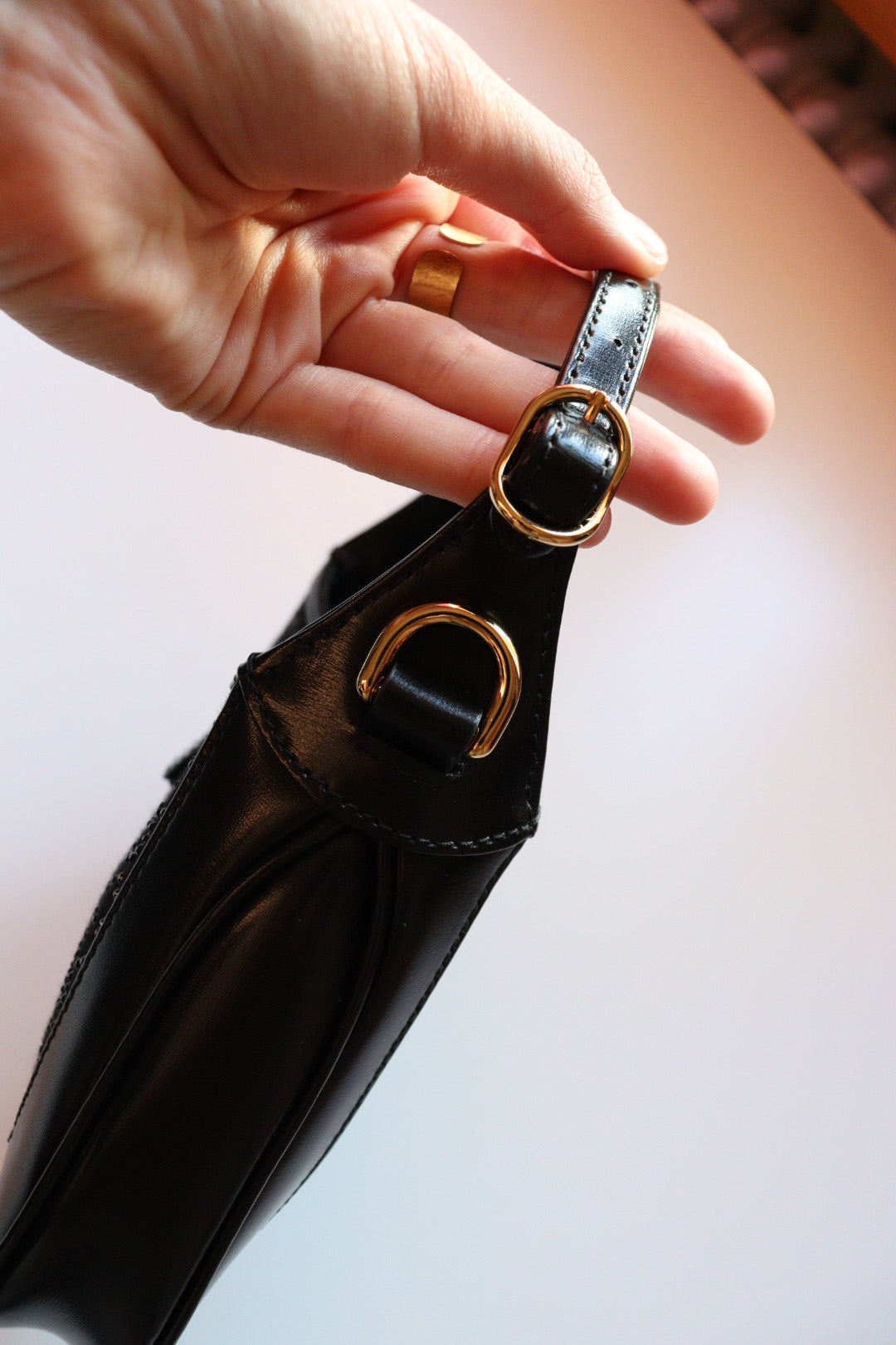 Gucci Jackie mini 1961 Crystal Monogram nera con corredo completo
