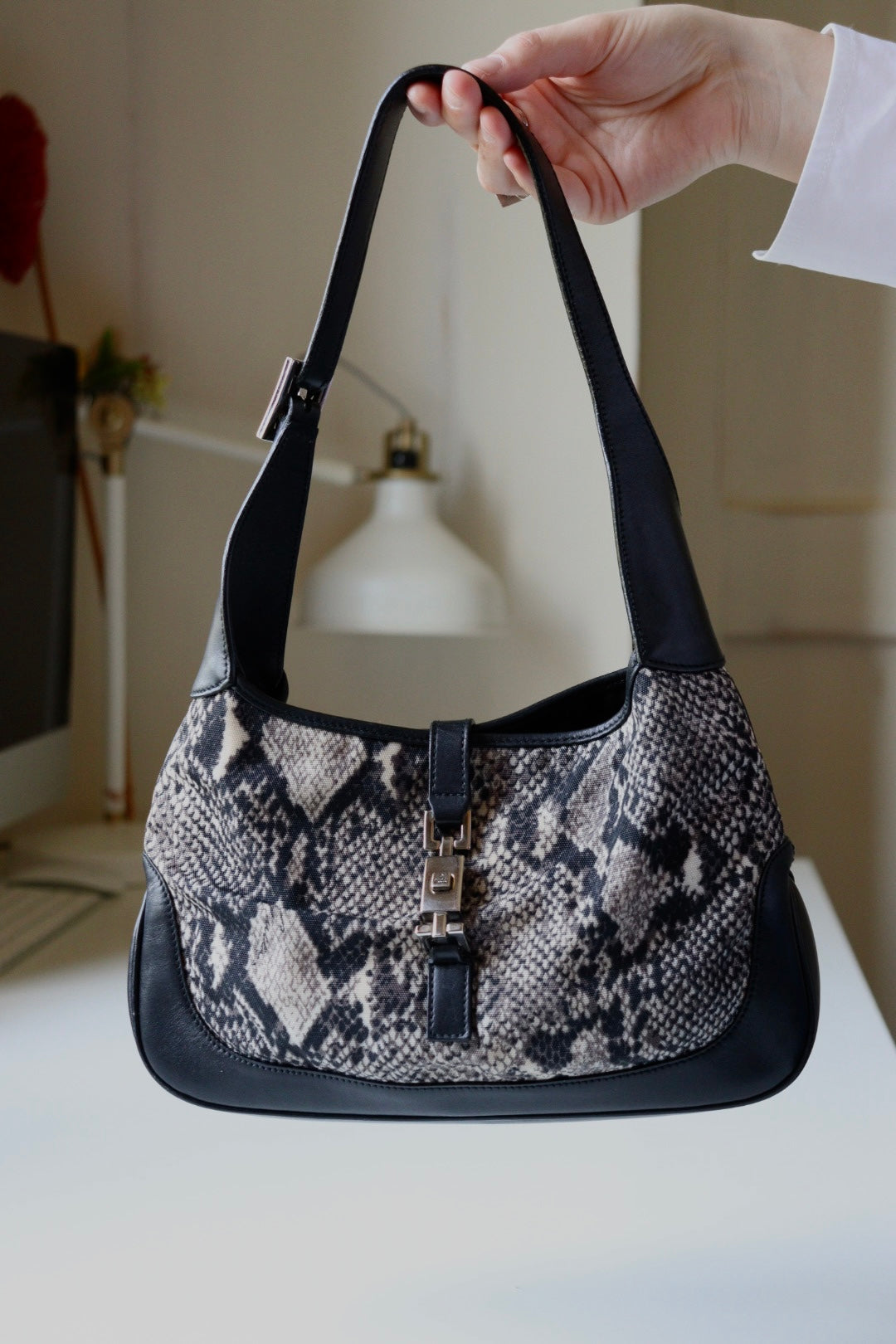 Gucci Jackie era Tom Ford snake print