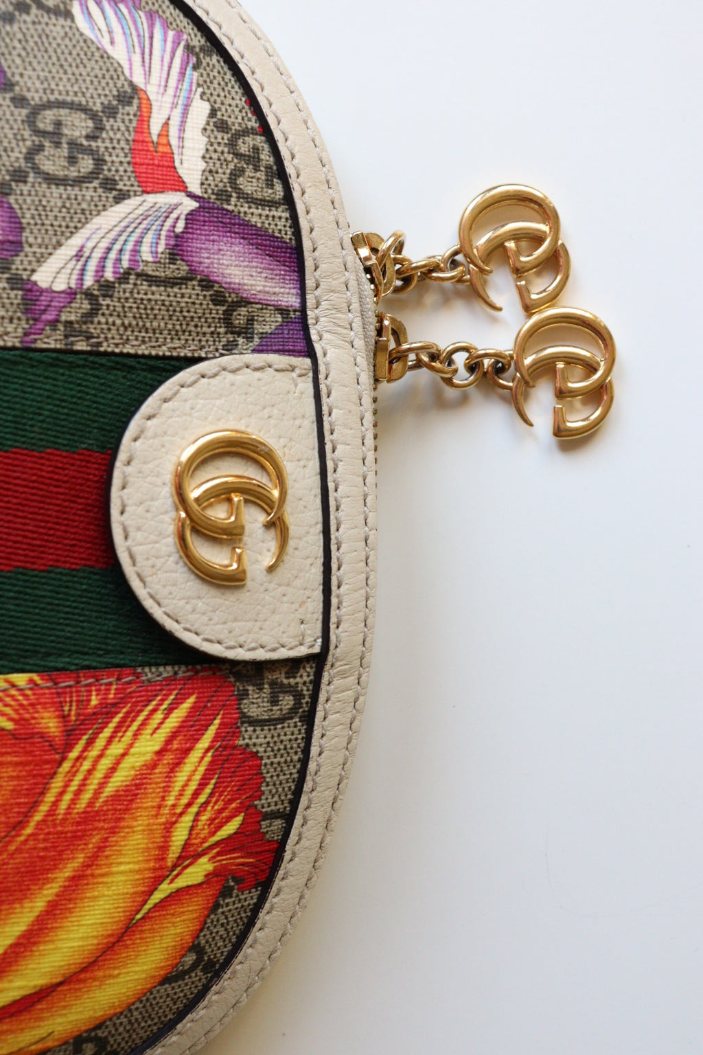Gucci Ophidia Small Dome Flora Crossbody
