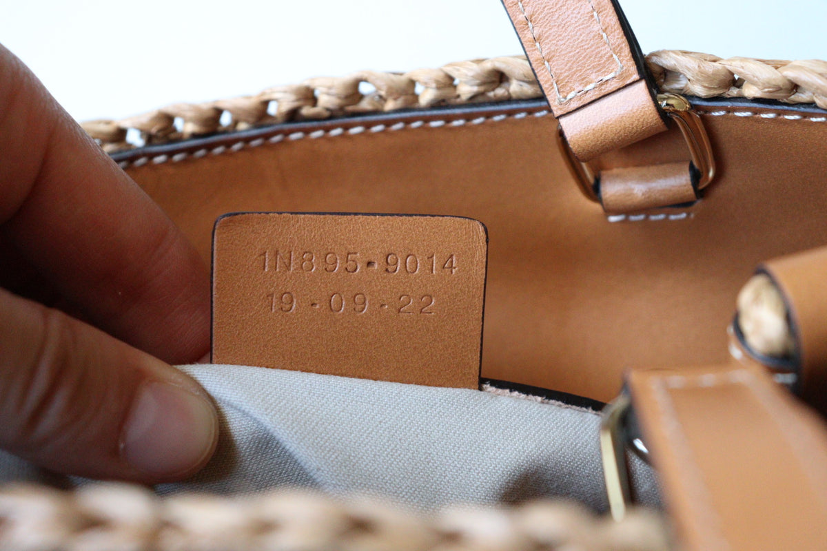 Borsa Tote in paglia di Etro