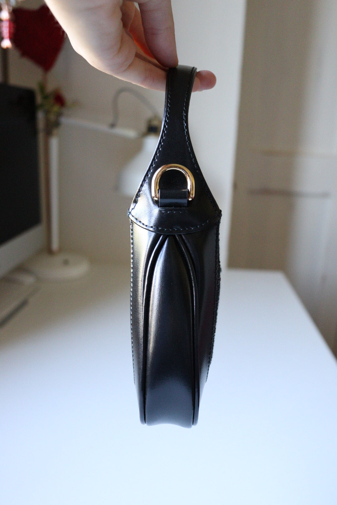 Gucci Jackie mini 1961 Crystal Monogram nera