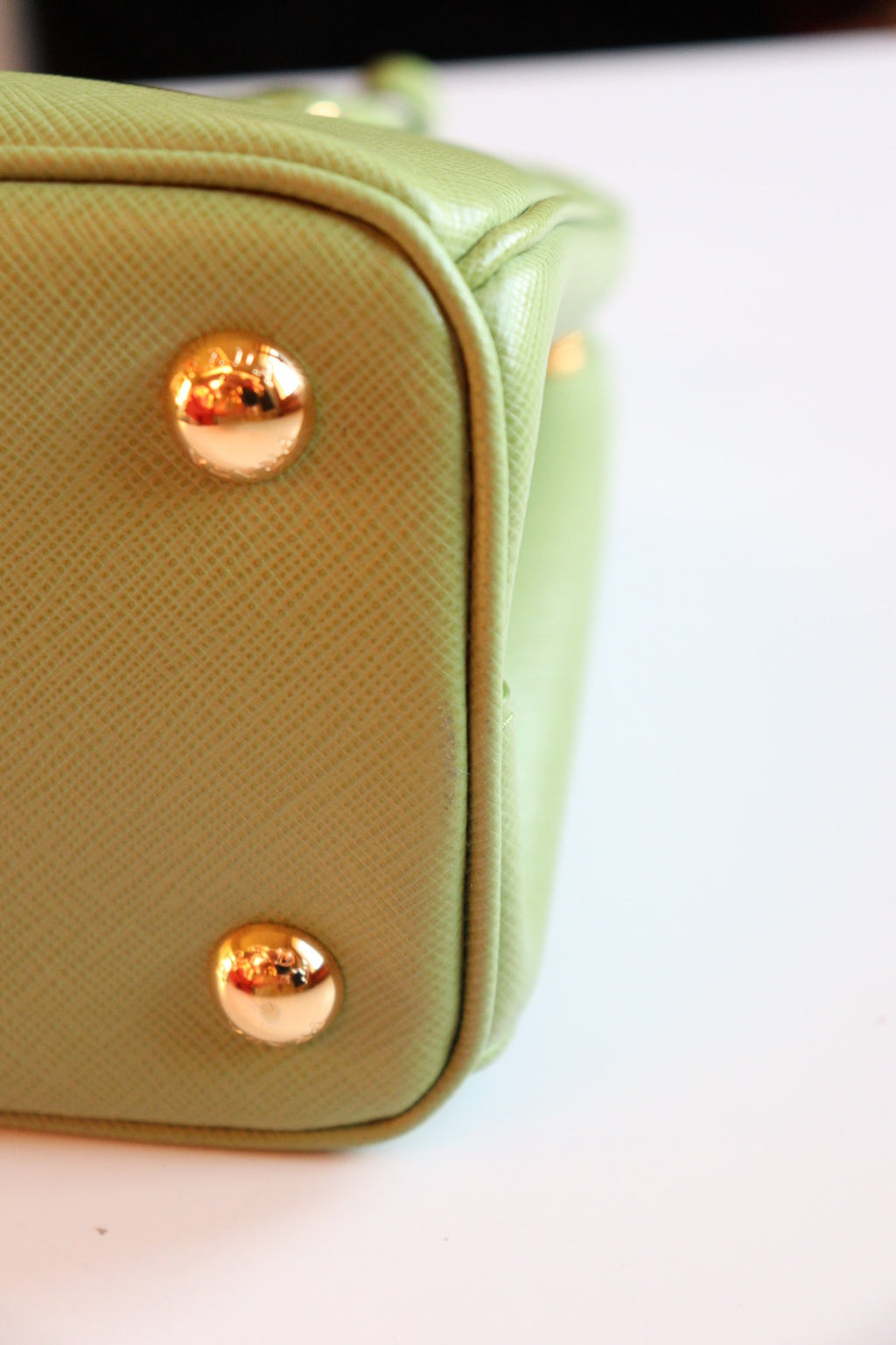 Prada Galleria Mini in pelle saffiano (color originale Prato)
