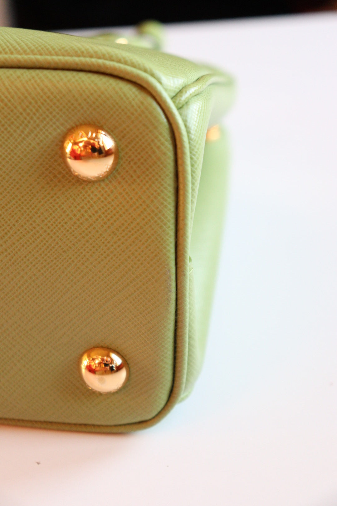 Prada Galleria Mini in pelle saffiano (color originale Prato)