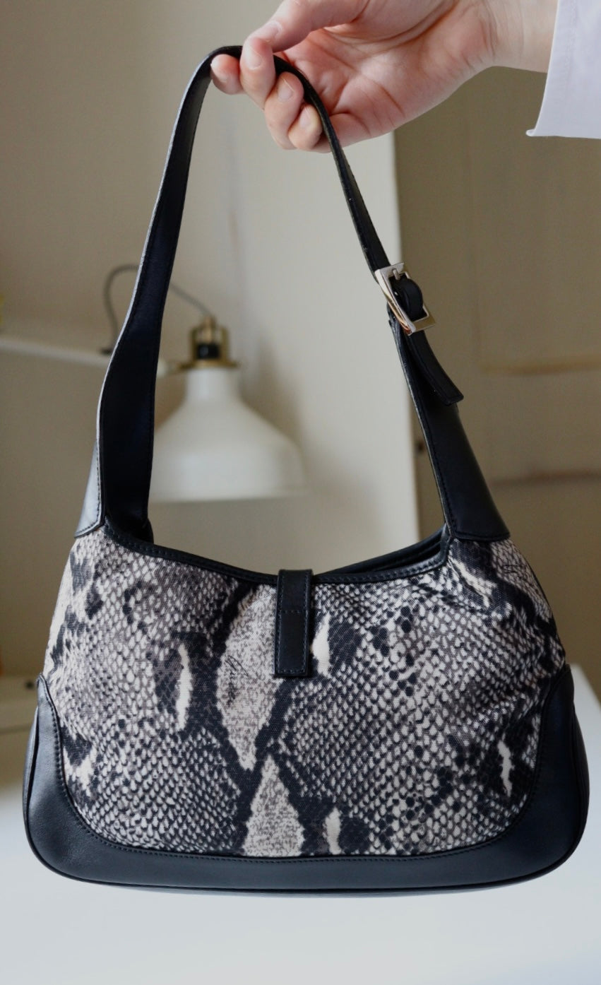 Gucci Jackie era Tom Ford snake print